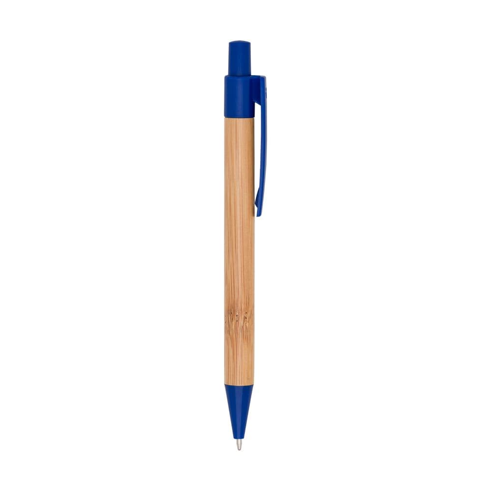 Caneta Ecológica de Bambu — Azul
