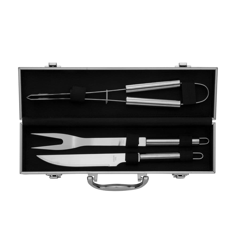 Kit Churrasco Maleta Três Peças — Padrão