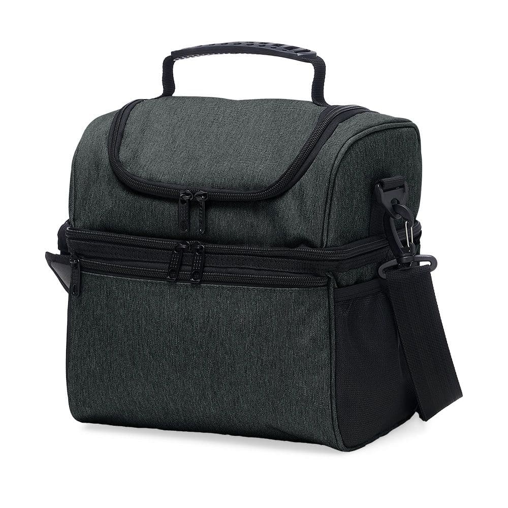 Bolsa Térmica Dupla 12 L — Preto