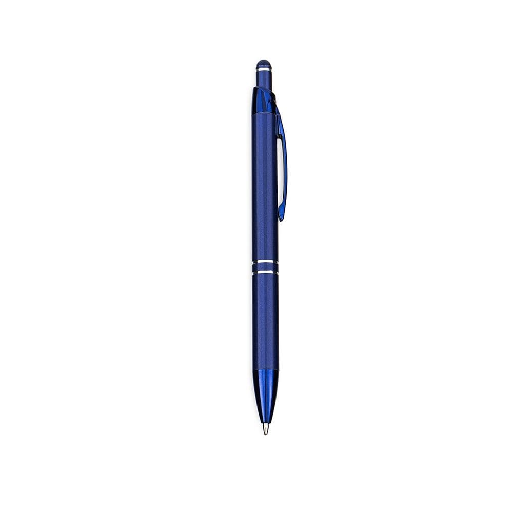 Caneta Metal Touch — Azul Escuro
