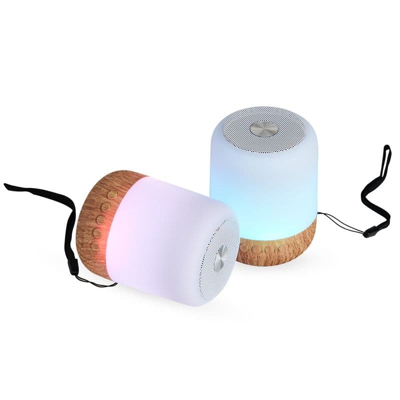 Caixa de Som com Luminária